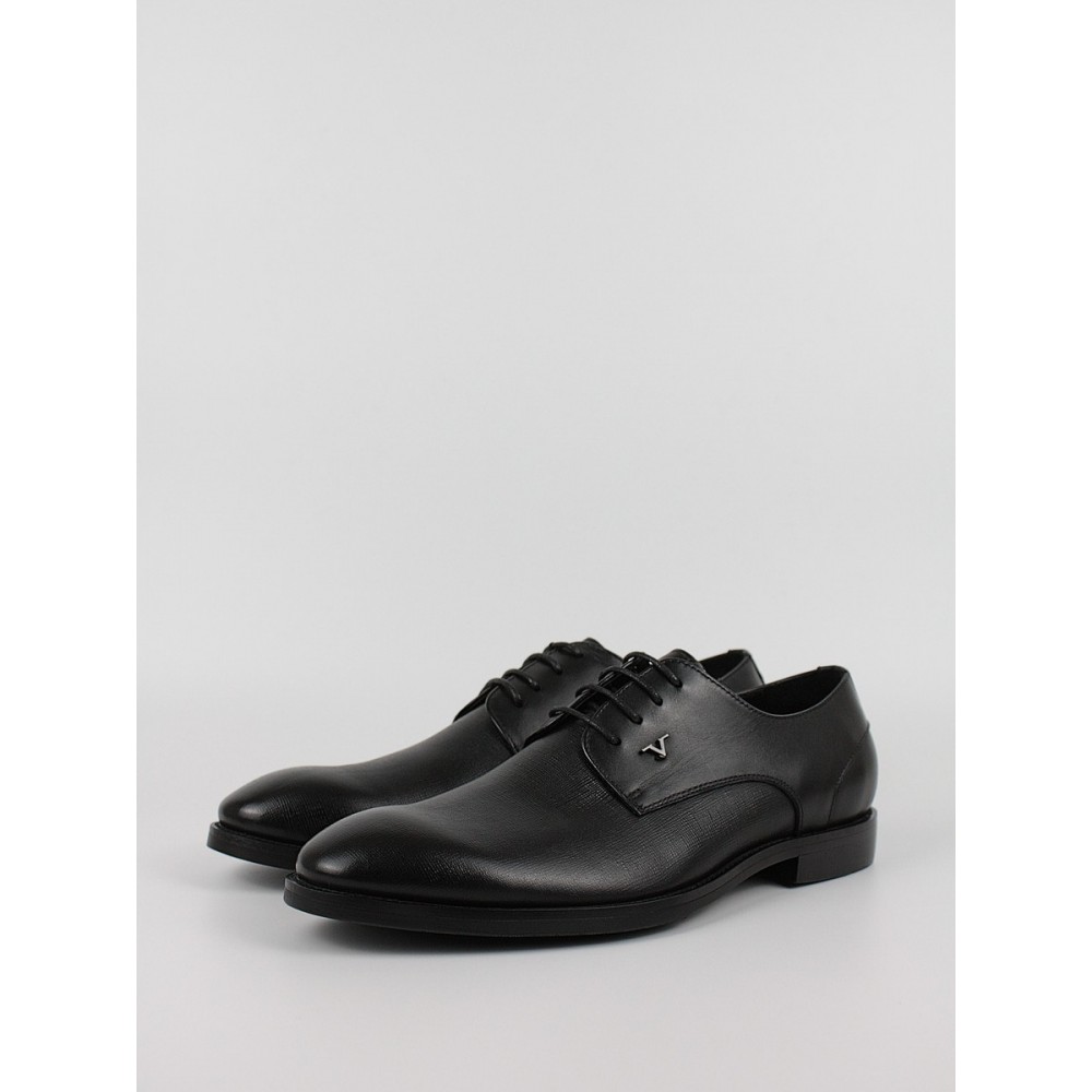 Men Oxford Shoes Versace YOX024-20 Black