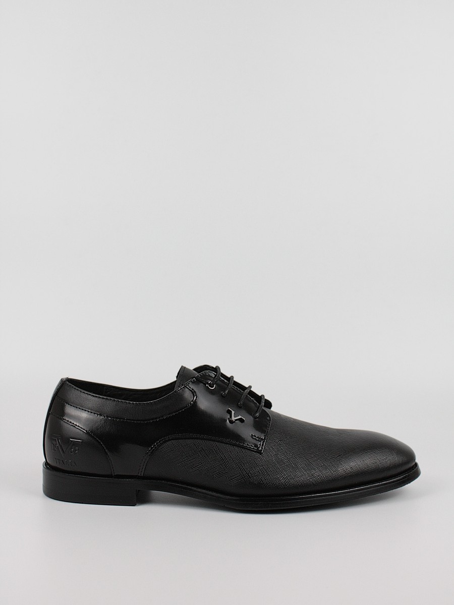 Men Oxford Shoes Versace YOYS024-93 Black