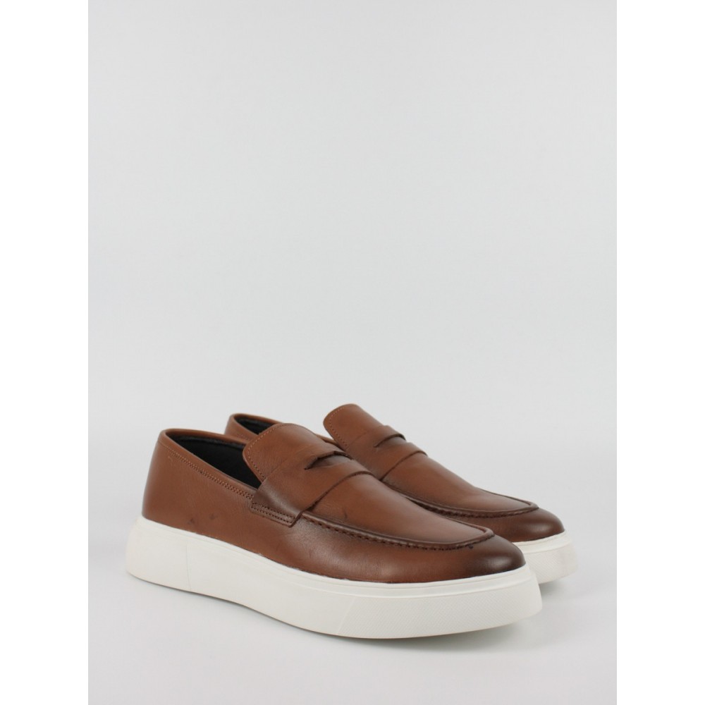 Men's Moc Giovani Morrelii Q507U0032532 Tan