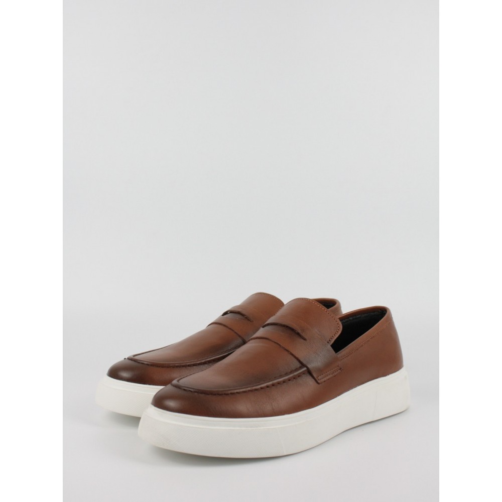 Men's Moc Giovani Morrelii Q507U0032532 Tan