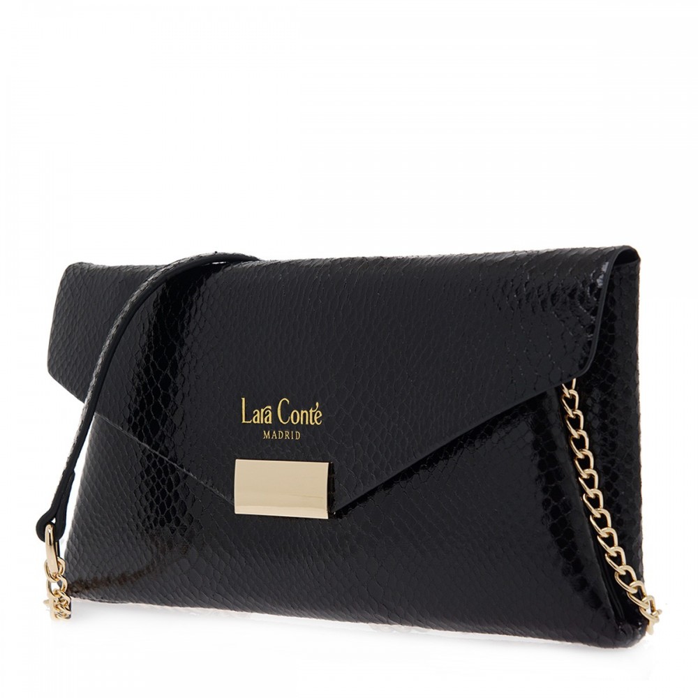 Women Clutch LARA CONTE Q67001319006 Black