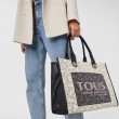 Women Bag Tous Shopping XL Amaya K Icon 2001514159 Biege Multi