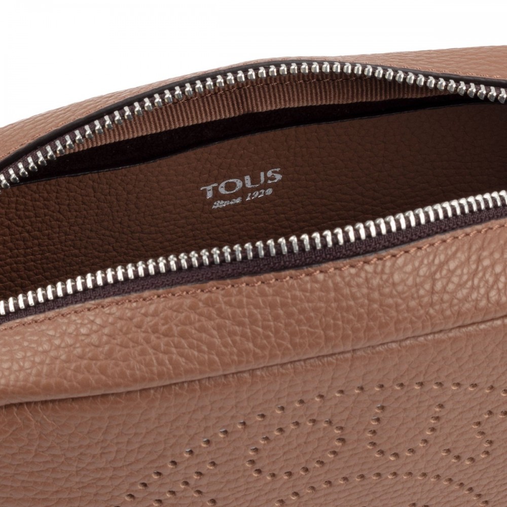 Women Bag Tous Bandolera S. Leissa Cuero 2001179045 Brown