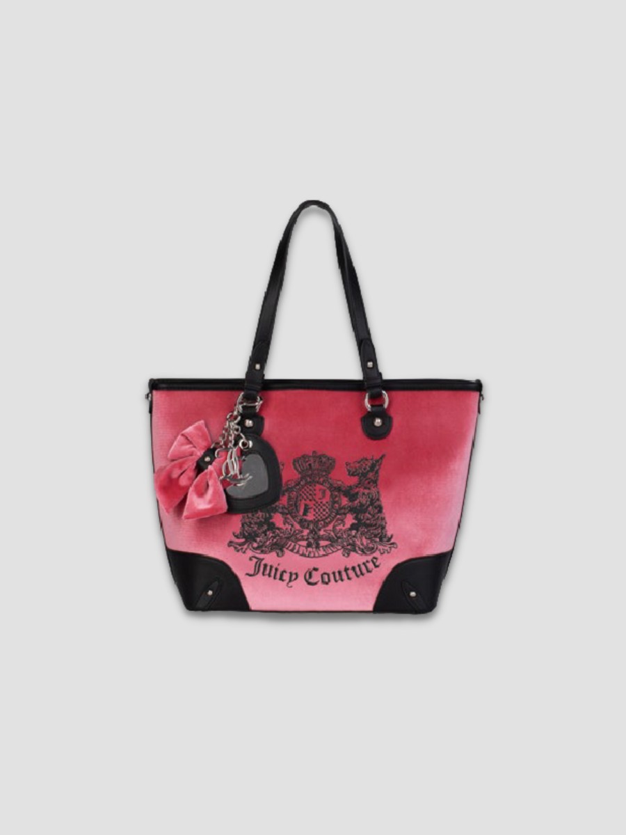 Women Bag Juicy Couture Hollyhock Shopping Bag BEJH64232WXC-476 Pink