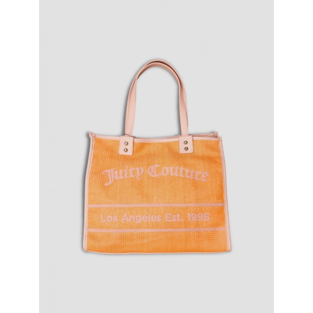 Women Bag Juicy Couture Rosmarie Large Shopping BEJR44271WVZ482 Orange