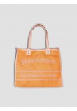 Women Bag Juicy Couture Rosmarie Large Shopping BEJR44271WVZ482 Orange