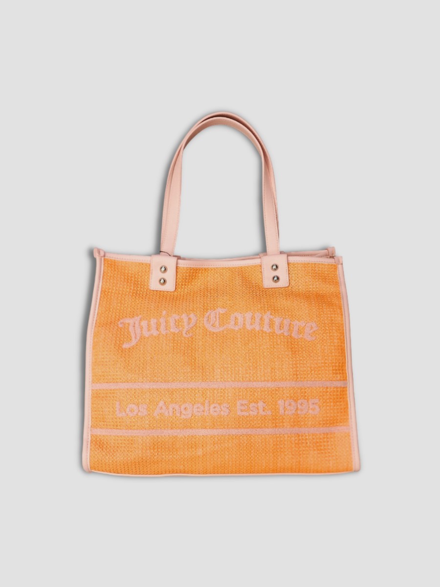 Women Bag Juicy Couture Rosmarie Large Shopping BEJR44271WVZ482 Orange