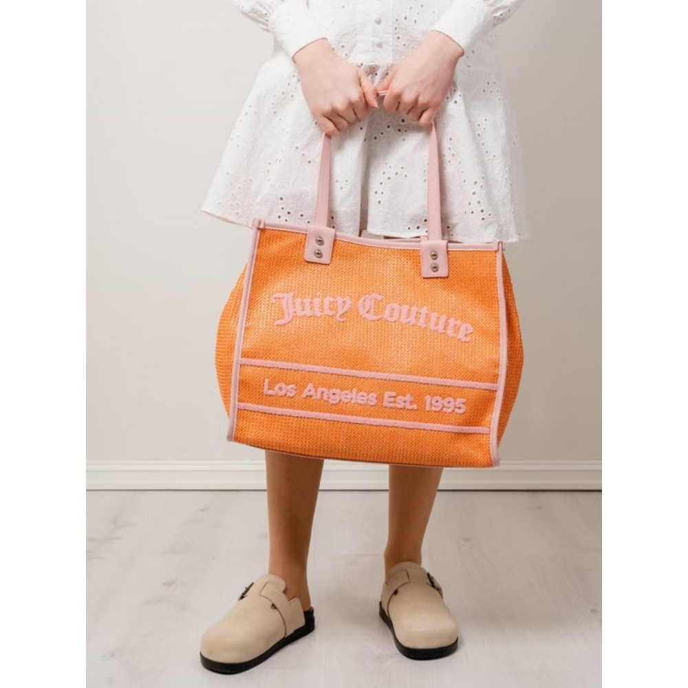 Γυναικεία Τσάντα Juicy Couture Rosmarie Large Shopping BEJR44271WVZ482 Πορτοκαλί