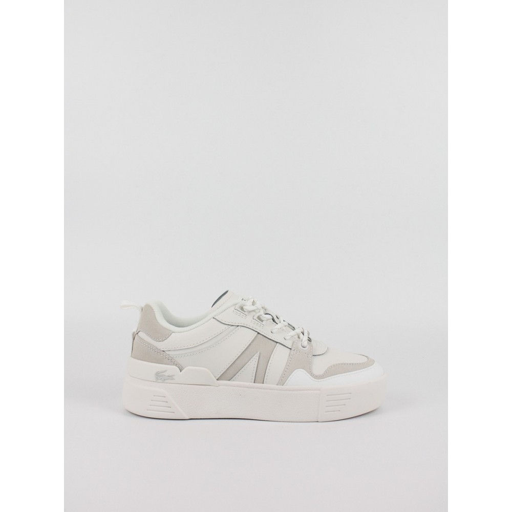Γυναικείο Sneaker Lacoste L002 43CFA003021G Ασπρο Γυναικείο Sneaker Lacoste L002 43CFA003021G Ασπρο