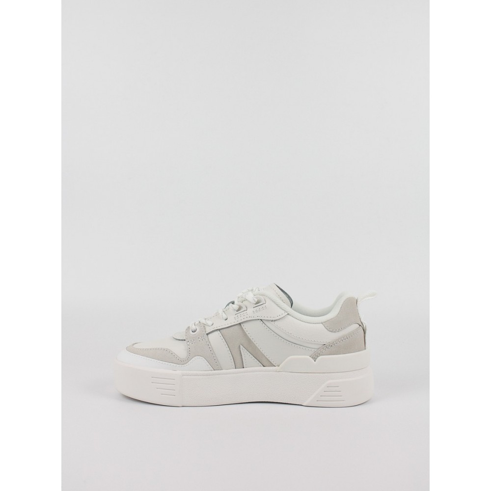 Γυναικείο Sneaker Lacoste L002 43CFA003021G Ασπρο Γυναικείο Sneaker Lacoste L002 43CFA003021G Ασπρο