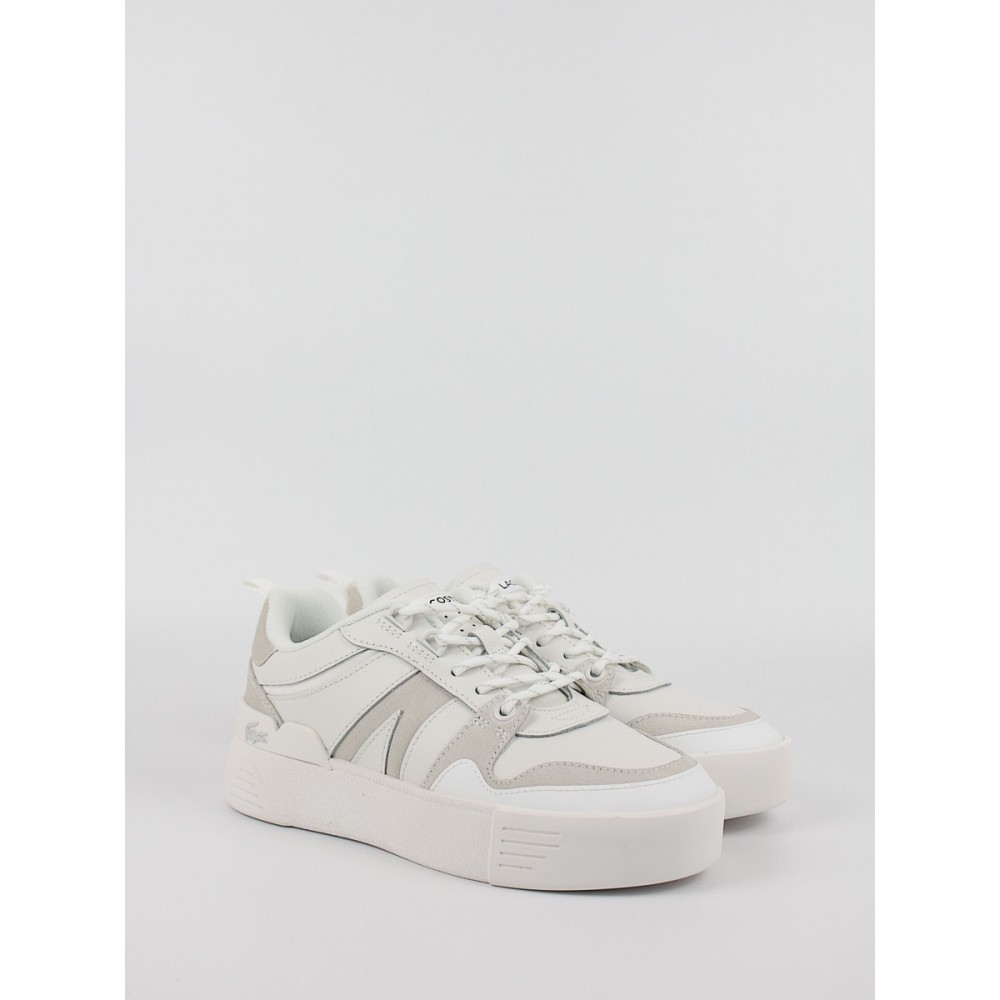 Γυναικείο Sneaker Lacoste L002 43CFA003021G Ασπρο Γυναικείο Sneaker Lacoste L002 43CFA003021G Ασπρο