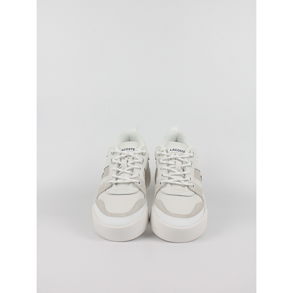 Γυναικείο Sneaker Lacoste L002 43CFA003021G Ασπρο Γυναικείο Sneaker Lacoste L002 43CFA003021G Ασπρο