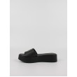 Γυναικεία Mules Tommy Hilfiger Th Slip On Sandal Flatform FW0FW07243-BDS Μαύρο