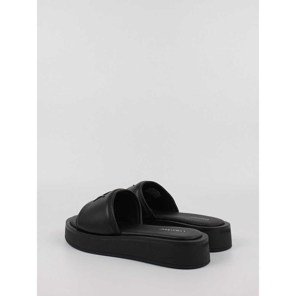 Women's Mules Calvin KLein Dress Flatform W/HW HW0HW01487-BEH Black