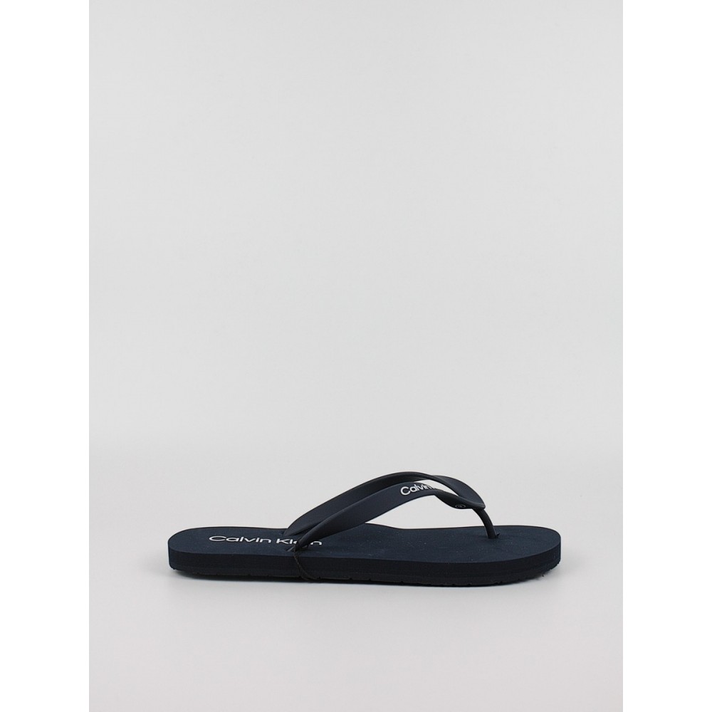 Ανδρική Σαγιονάρα Calvin KLein Flip Flop Rubber HM0HM00956-DW4 Μπλε