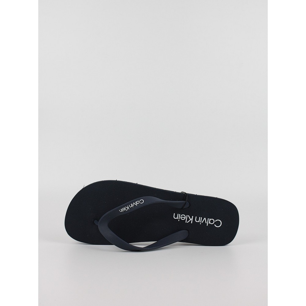 Ανδρική Σαγιονάρα Calvin KLein Flip Flop Rubber HM0HM00956-DW4 Μπλε