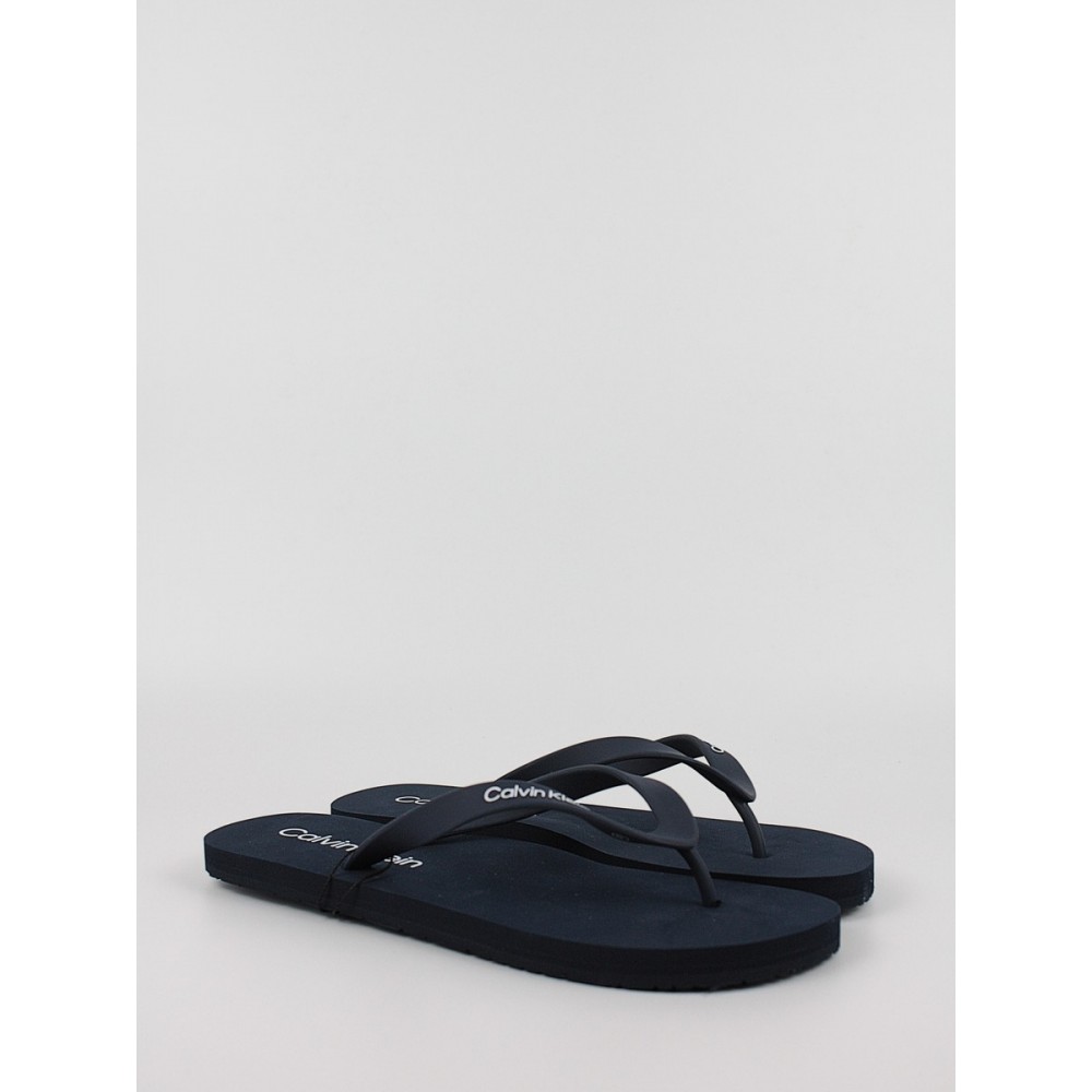 Ανδρική Σαγιονάρα Calvin KLein Flip Flop Rubber HM0HM00956-DW4 Μπλε