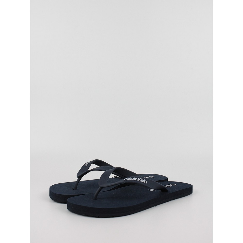 Ανδρική Σαγιονάρα Calvin KLein Flip Flop Rubber HM0HM00956-DW4 Μπλε