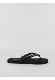 Ανδρική Σαγιονάρα Calvin KLein Flip Flop Rubber HM0HM00956-BEH Μαύρη