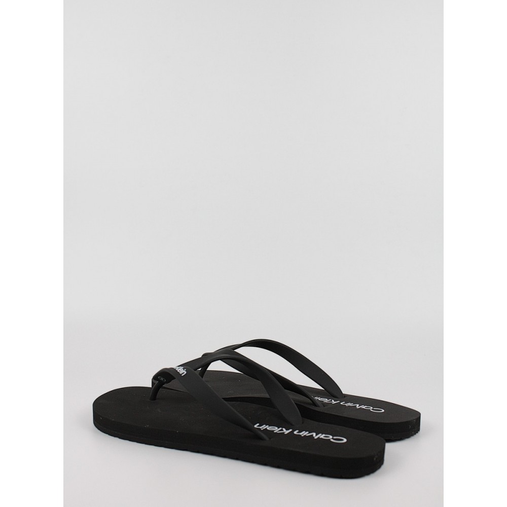 Ανδρική Σαγιονάρα Calvin KLein Flip Flop Rubber HM0HM00956-BEH Μαύρη