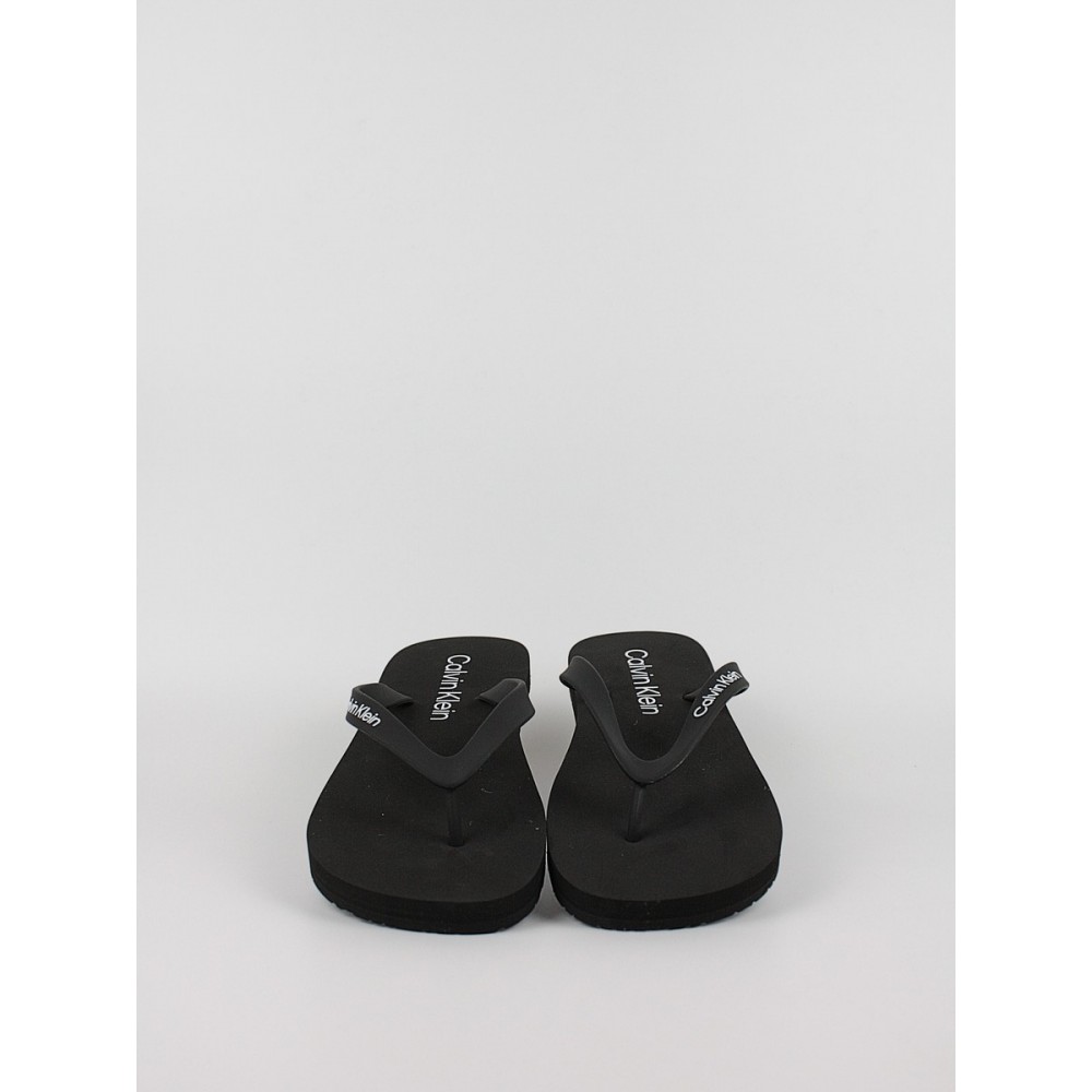 Ανδρική Σαγιονάρα Calvin KLein Flip Flop Rubber HM0HM00956-BEH Μαύρη