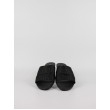 Γυναικεία Mules Calvin KLein Flat Sandal Slide Webbing YW0YW00955-BDS Μαύρα