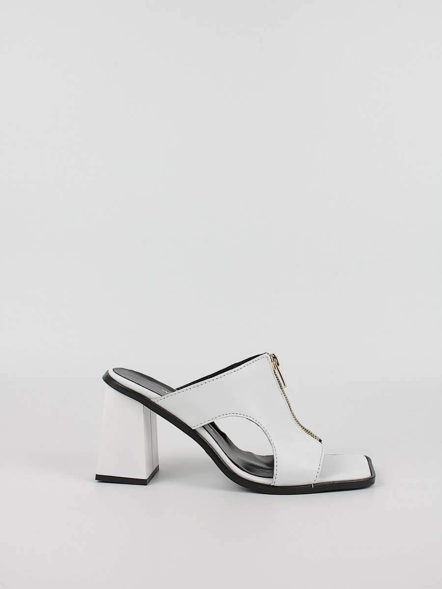 Women's Mule Wall Street 156-23227-99 White