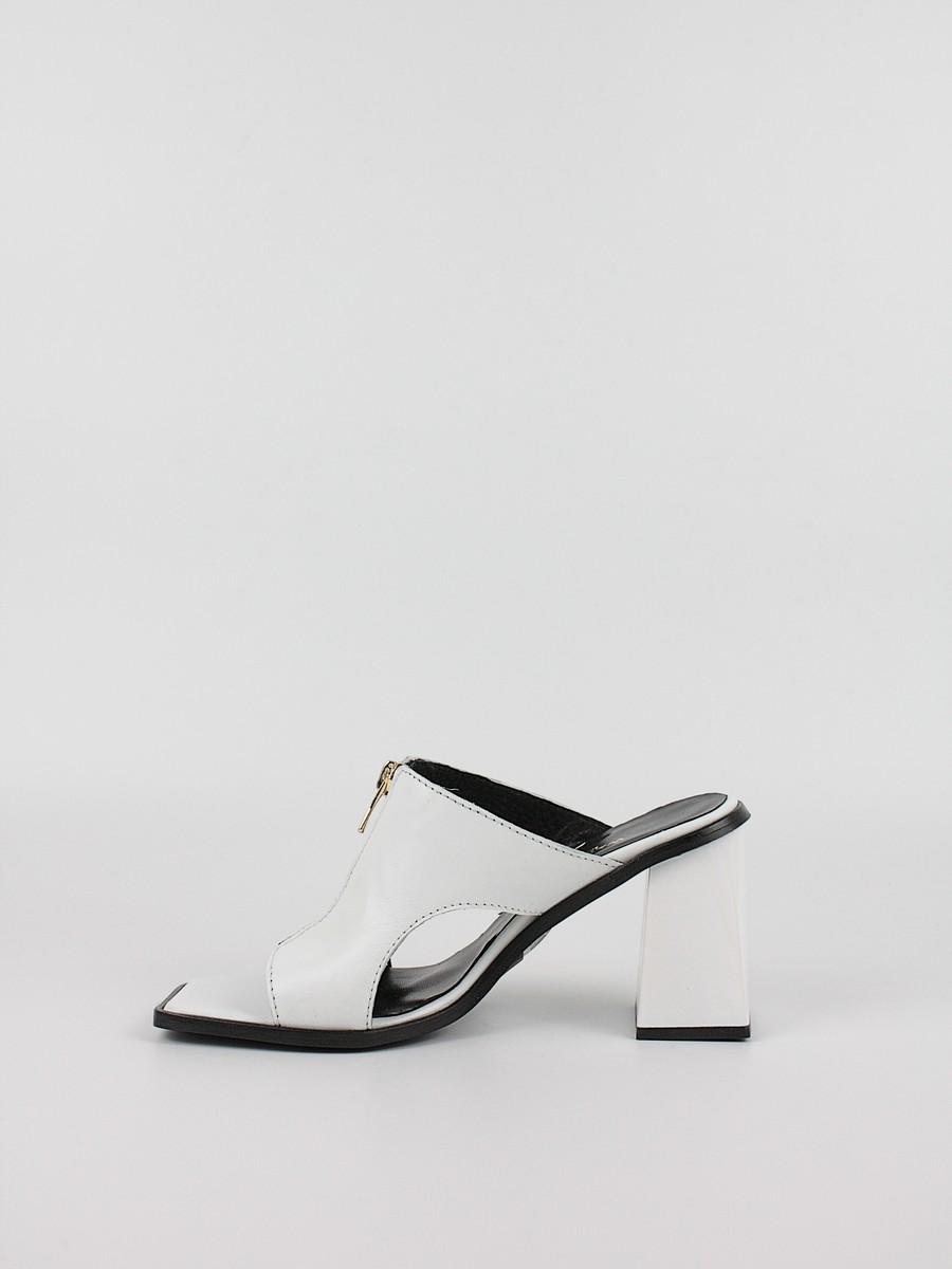 Women's Mule Wall Street 156-23227-99 White