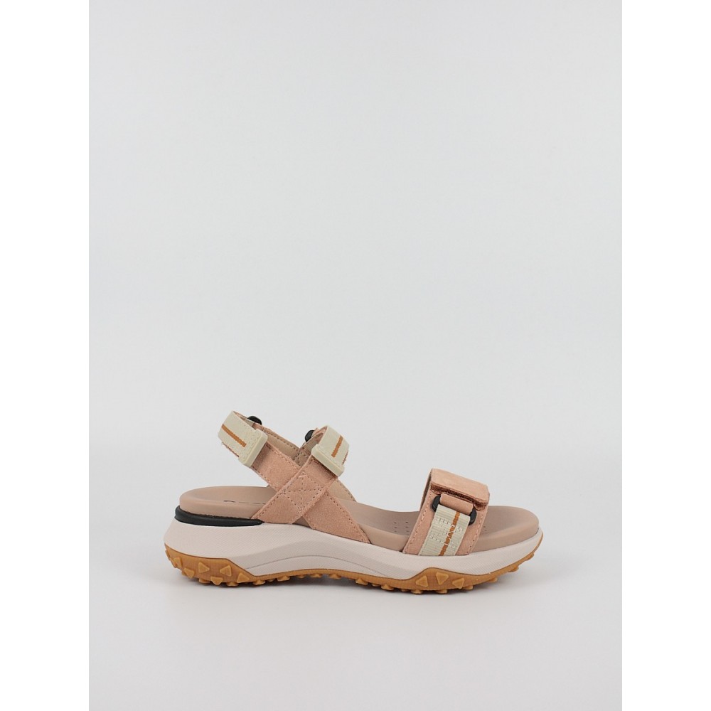 Women's Sandals Geox Sorapis + Grip D35TBB 02011 C8155 Peach/Biege