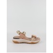 Women's Sandals Geox Sorapis + Grip D35TBB 02011 C8155 Peach/Biege