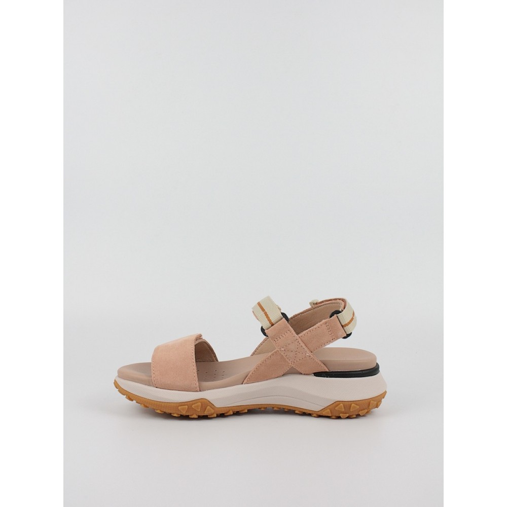 Women's Sandals Geox Sorapis + Grip D35TBB 02011 C8155 Peach/Biege