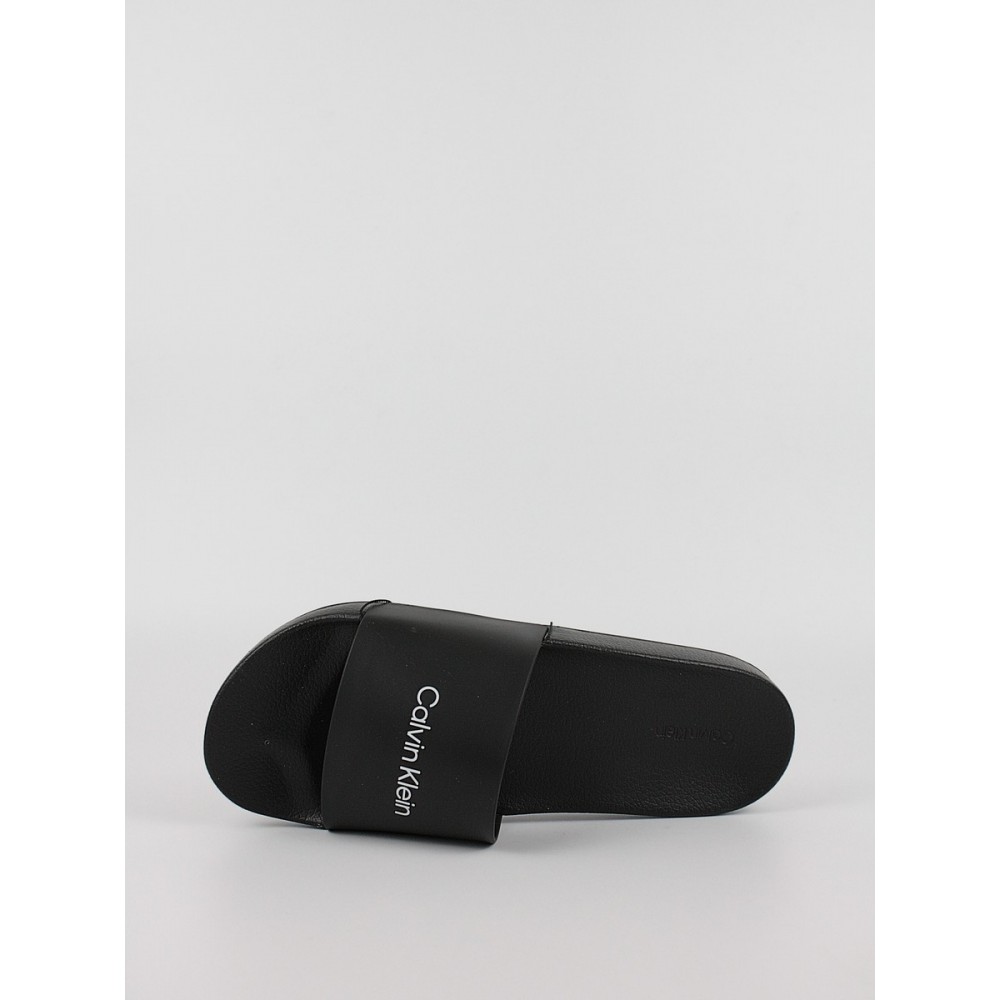 Ανδρική Σαγιονάρα Calvin KLein Pool Slide HM0HM00455-BEH Μαύρη Ανδρική Σαγιονάρα Calvin KLein Pool Slide HM0HM00455-BEH Μαύρη