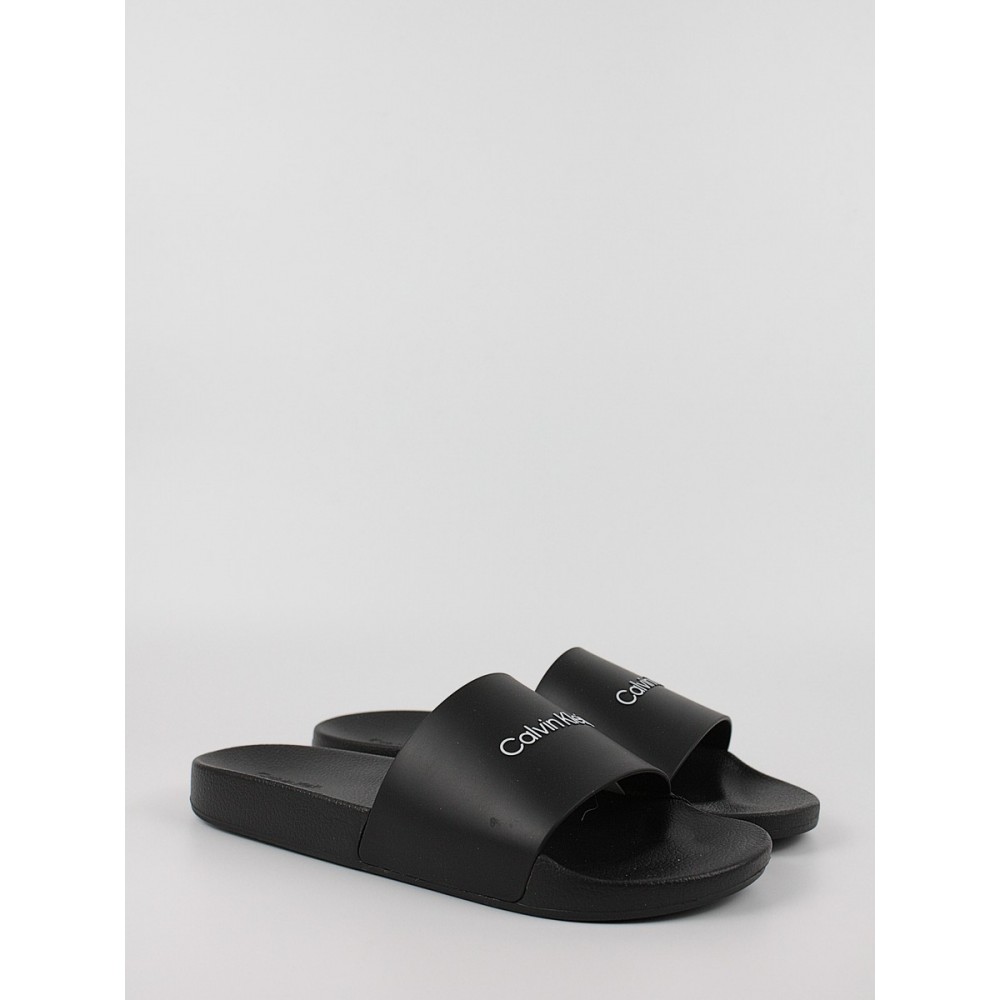 Ανδρική Σαγιονάρα Calvin KLein Pool Slide HM0HM00455-BEH Μαύρη Ανδρική Σαγιονάρα Calvin KLein Pool Slide HM0HM00455-BEH Μαύρη