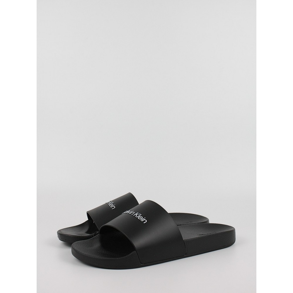 Ανδρική Σαγιονάρα Calvin KLein Pool Slide HM0HM00455-BEH Μαύρη Ανδρική Σαγιονάρα Calvin KLein Pool Slide HM0HM00455-BEH Μαύρη
