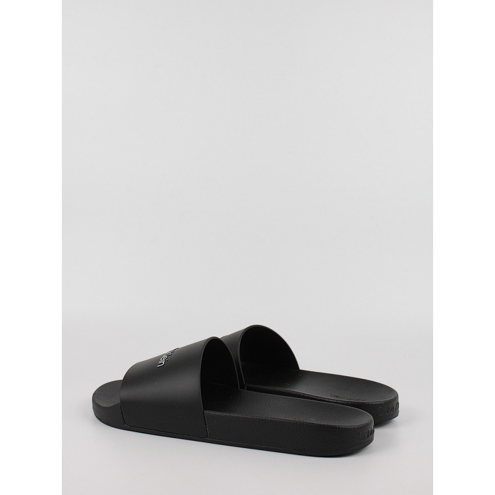 Ανδρική Σαγιονάρα Calvin KLein Pool Slide HM0HM00455-BEH Μαύρη Ανδρική Σαγιονάρα Calvin KLein Pool Slide HM0HM00455-BEH Μαύρη