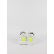 Γυναικεία Sneaker Calvin KLein Classic Cupsole Fluo Contrast Wn YW0YW00912-0LA Ασπρο