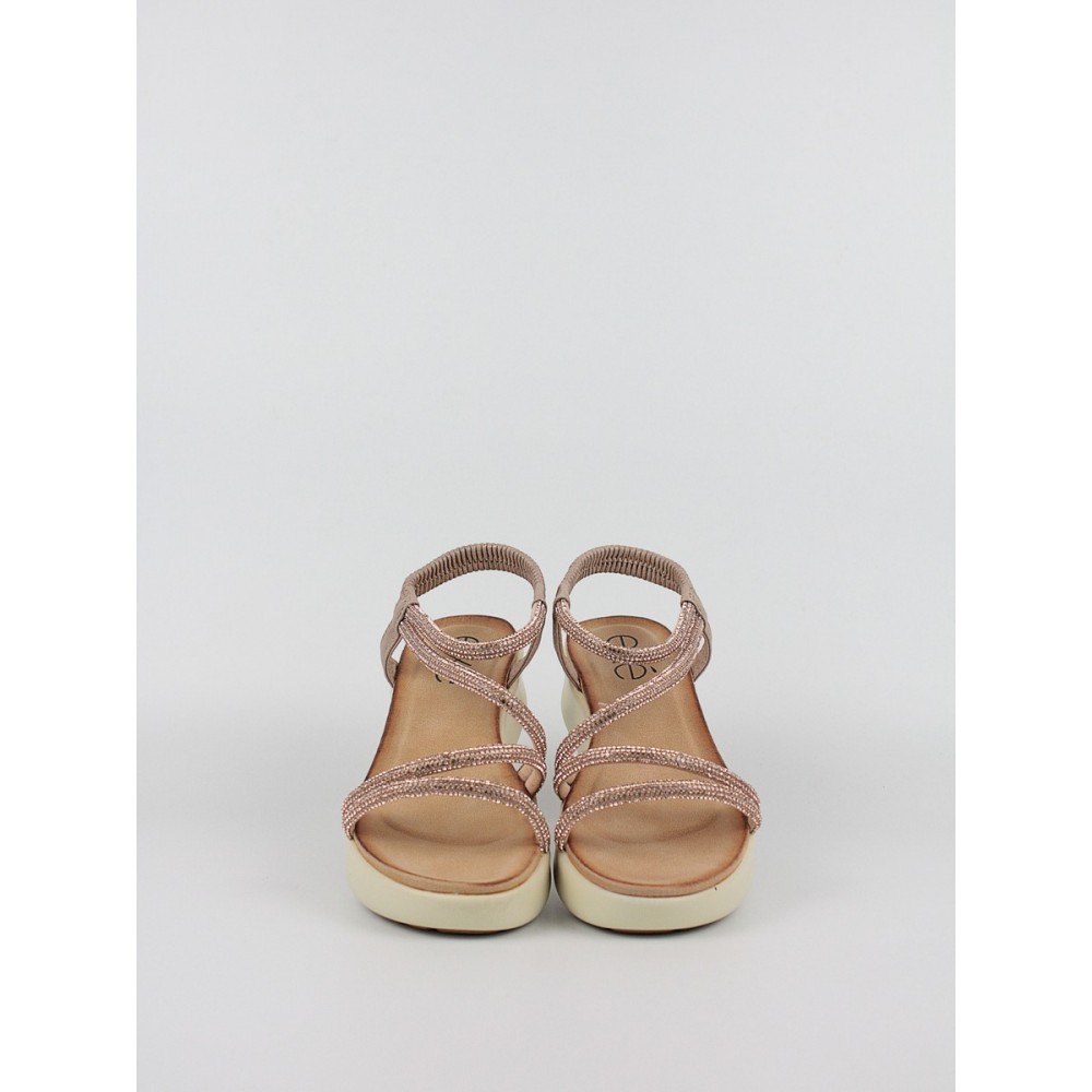 Women's Sandal Exe Q489Q720206E Pink-Gold