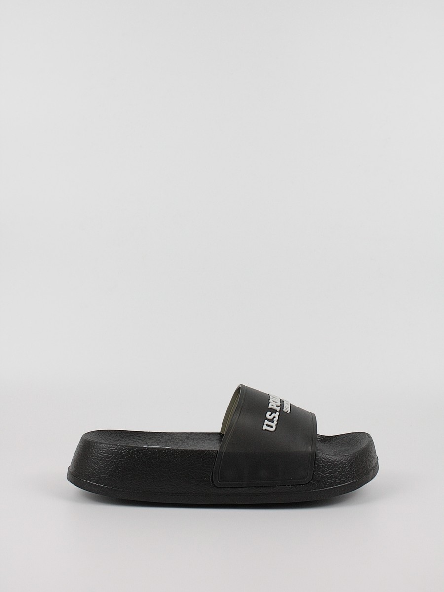 Women's Slide Us Polo Assn AΜΑΜΙ001-BLK Black