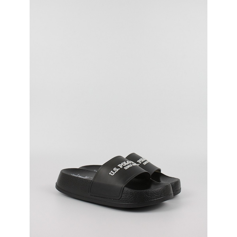 Women's Slide Us Polo Assn AΜΑΜΙ001-BLK Black