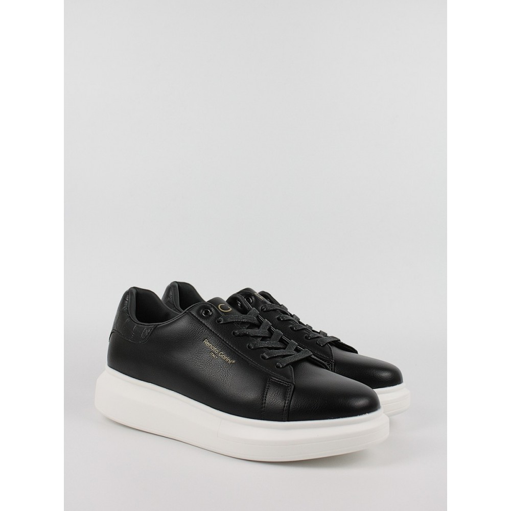 Ανδρικό Sneaker Renato Garini Q5700724312J Μαύρο Ανδρικό Sneaker Renato Garini Q5700724312J Μαύρο