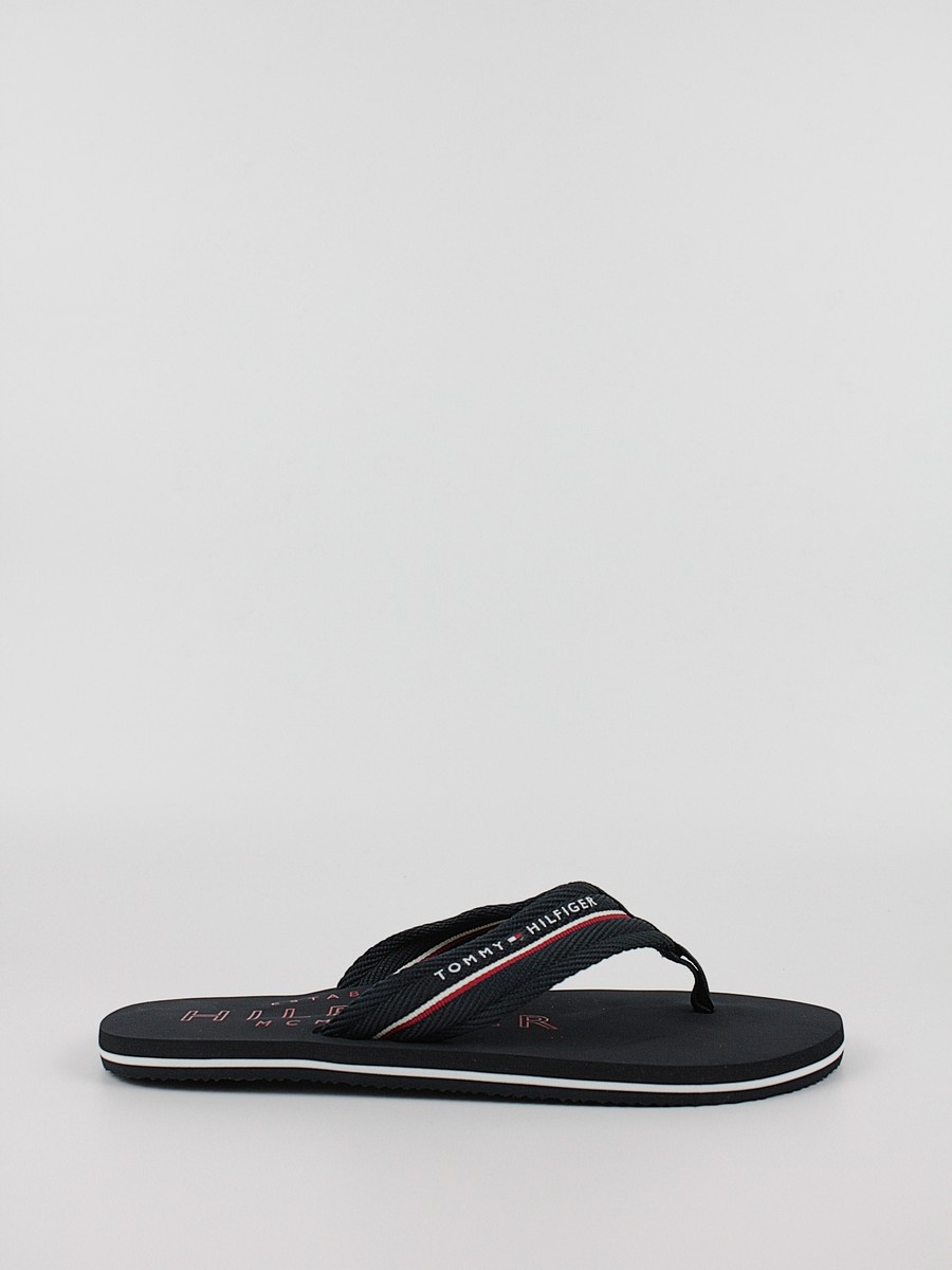 Ανδρική Σαγιονάρα Tommy Hilfiger Corporate Hilfiger Beach Sandal FM0FM04471-DW5 Μπλε