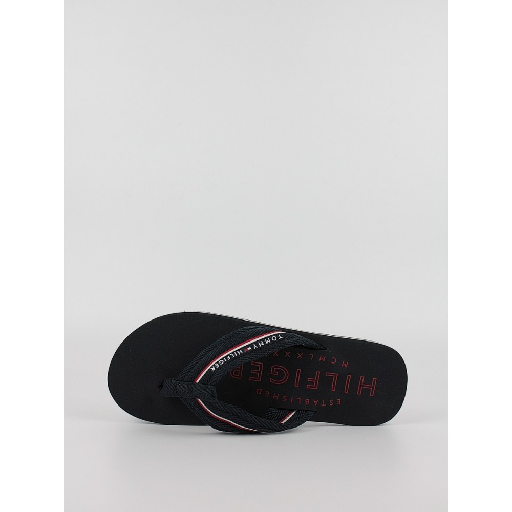 Ανδρική Σαγιονάρα Tommy Hilfiger Corporate Hilfiger Beach Sandal FM0FM04471-DW5 Μπλε Ανδρική Σαγιονάρα Tommy Hilfiger Corporate Hilfiger Beach Sandal FM0FM04471-DW5 Μπλε