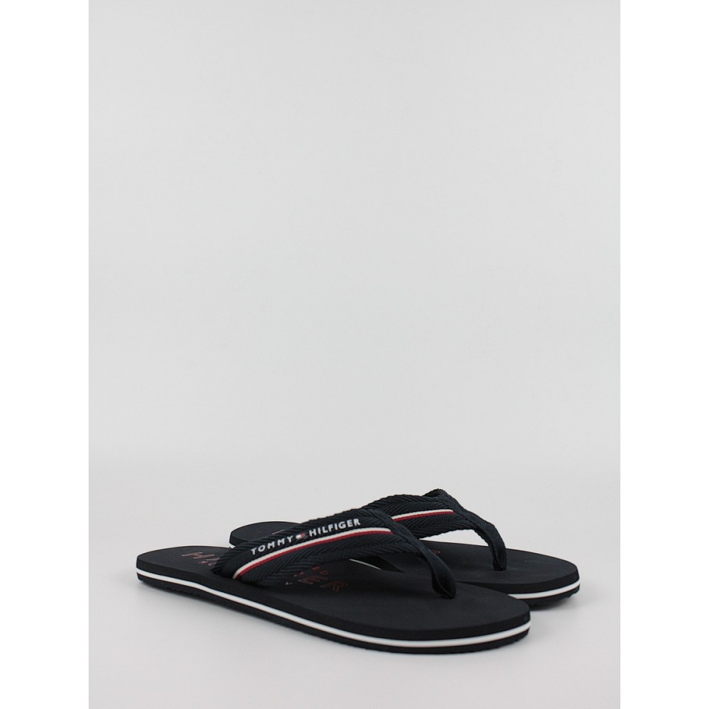 Ανδρική Σαγιονάρα Tommy Hilfiger Corporate Hilfiger Beach Sandal FM0FM04471-DW5 Μπλε Ανδρική Σαγιονάρα Tommy Hilfiger Corporate Hilfiger Beach Sandal FM0FM04471-DW5 Μπλε