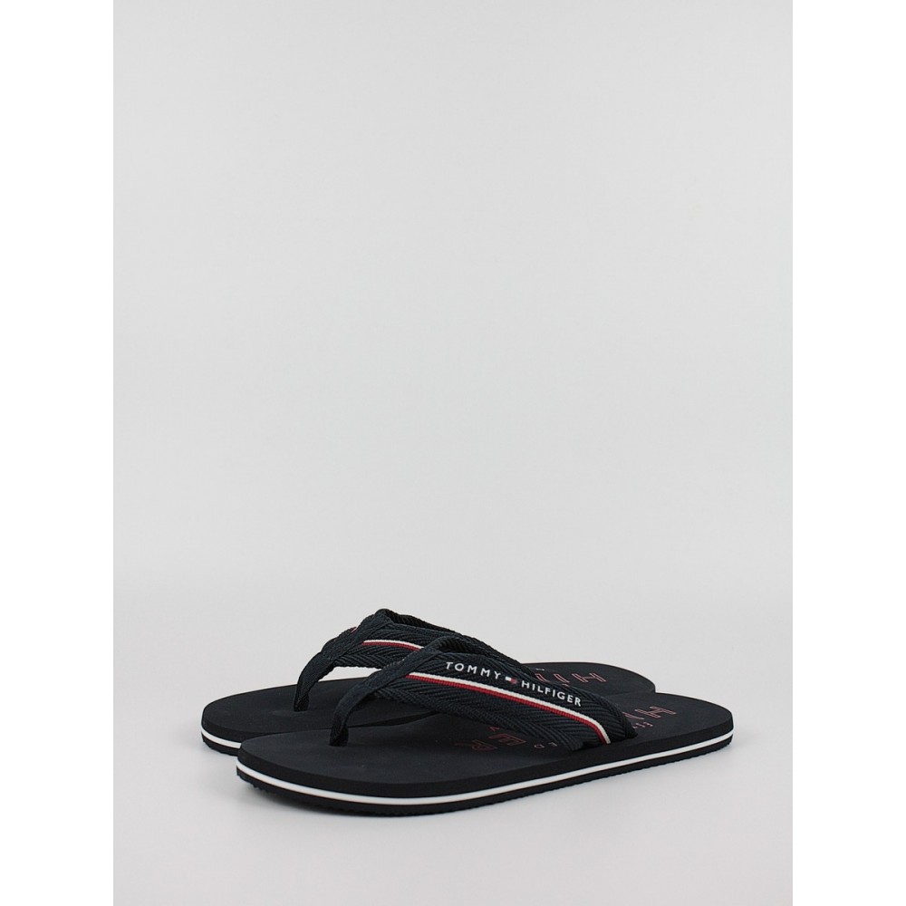 Ανδρική Σαγιονάρα Tommy Hilfiger Corporate Hilfiger Beach Sandal FM0FM04471-DW5 Μπλε