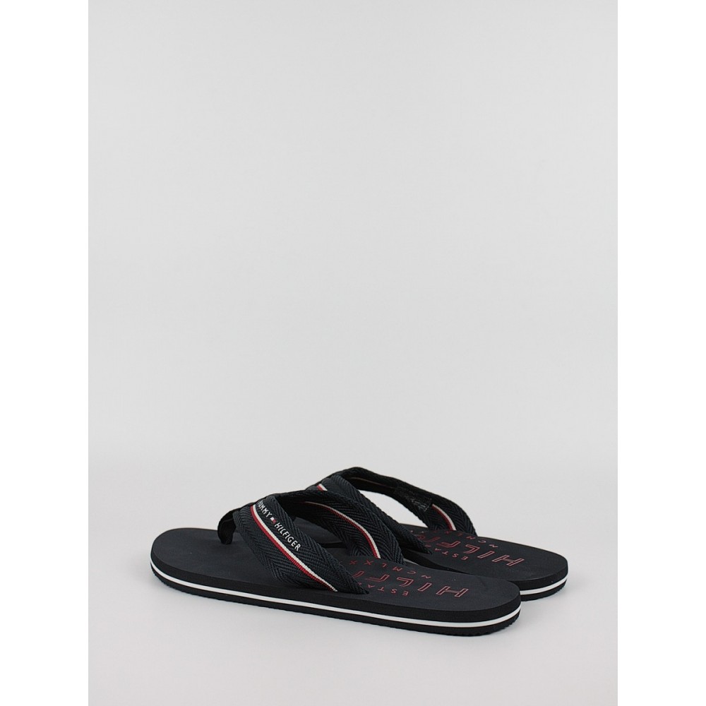 Ανδρική Σαγιονάρα Tommy Hilfiger Corporate Hilfiger Beach Sandal FM0FM04471-DW5 Μπλε Ανδρική Σαγιονάρα Tommy Hilfiger Corporate Hilfiger Beach Sandal FM0FM04471-DW5 Μπλε