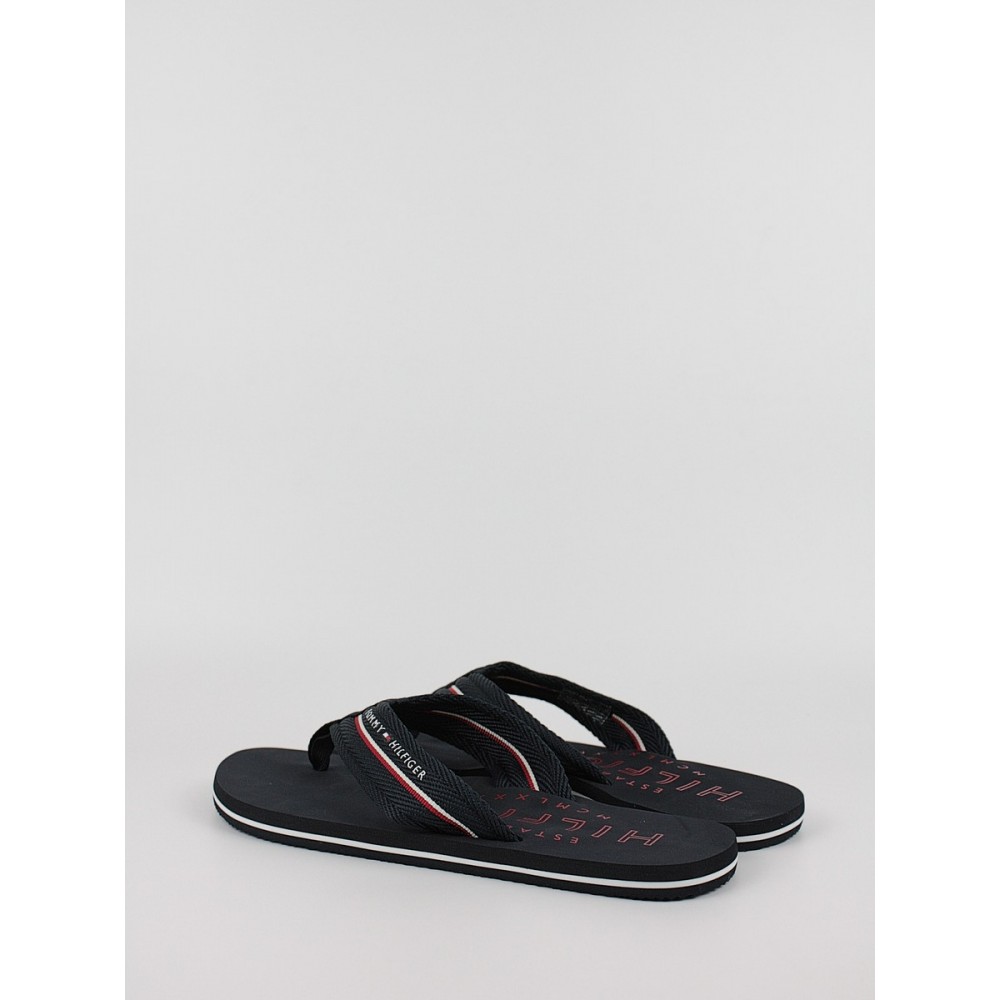 Ανδρική Σαγιονάρα Tommy Hilfiger Corporate Hilfiger Beach Sandal FM0FM04471-DW5 Μπλε