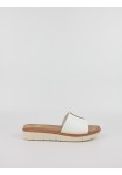 Women's Flat Exe Q489Q3642651 White