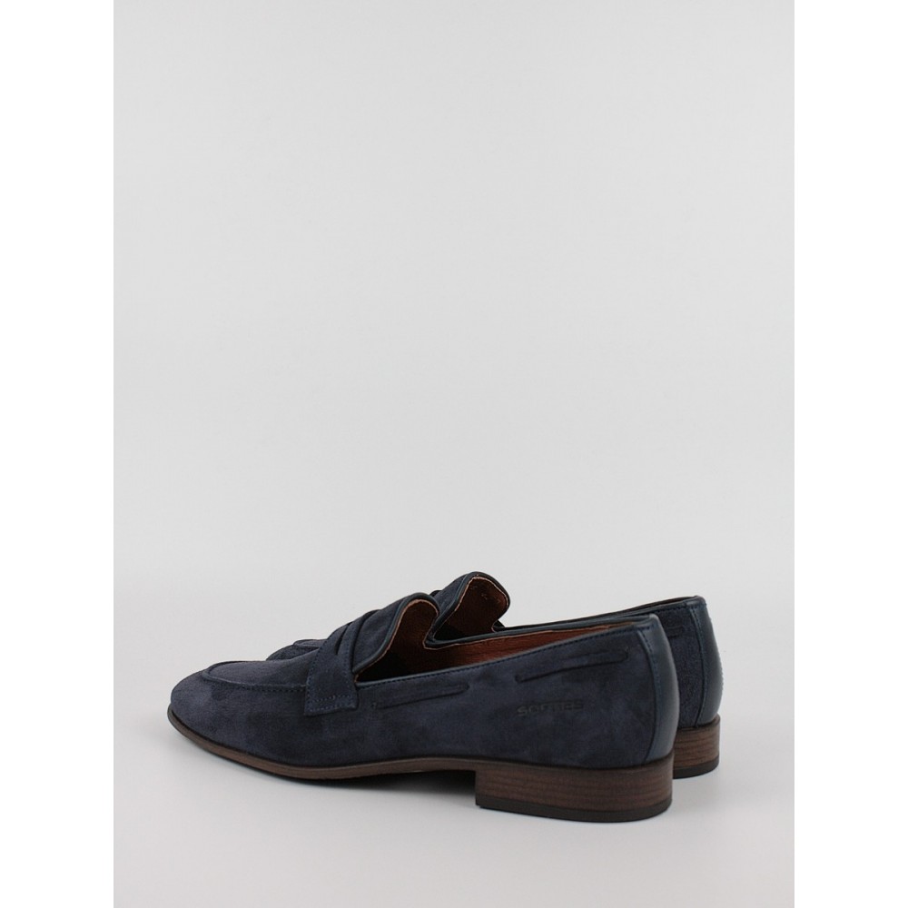 Men Moc Softies 8126-3915 Blue