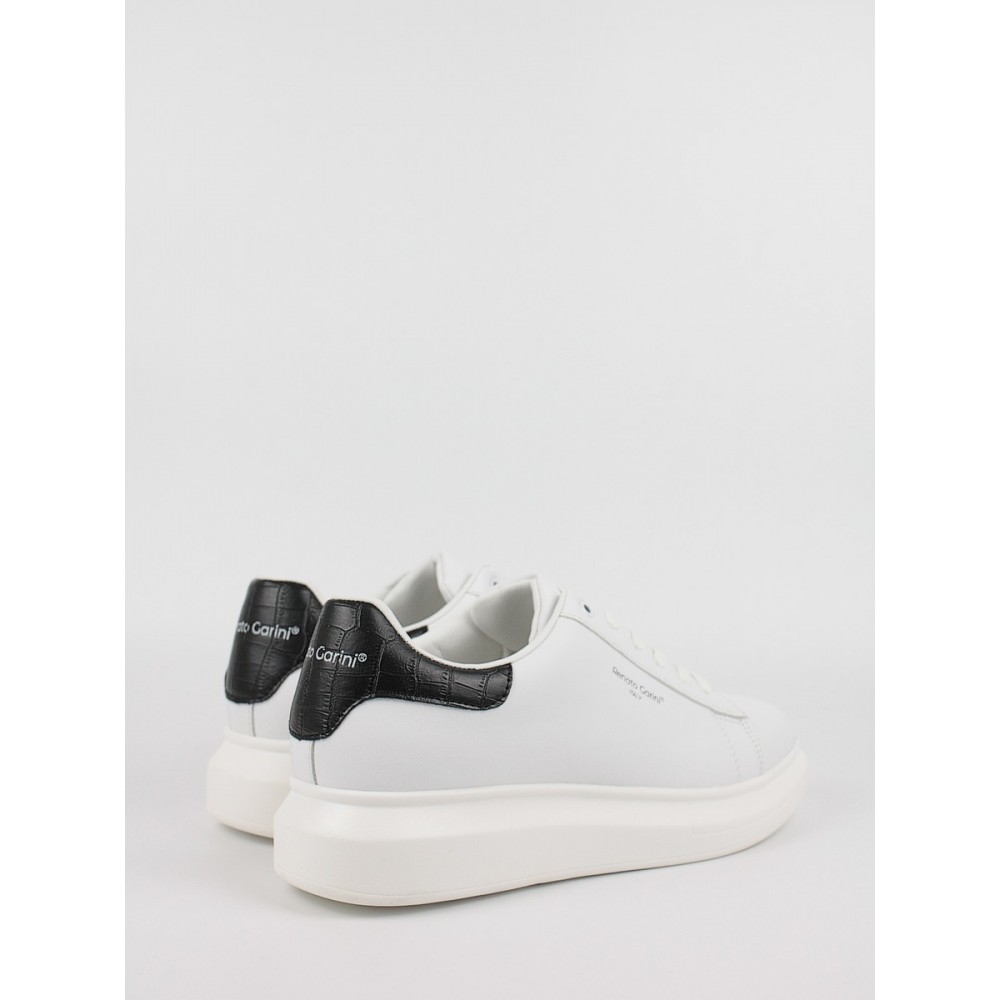 Ανδρικό Sneaker Renato Garini Q5700724375N Ασπρο Ανδρικό Sneaker Renato Garini Q5700724375N Ασπρο