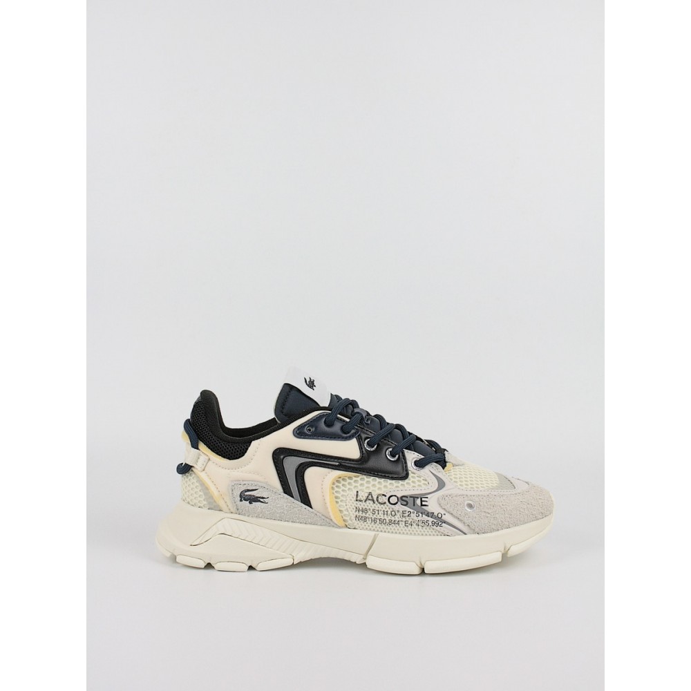 Ανδρικό Sneaker Lacoste L003 Neo 123 1 Sma 45SMA00012G9 Μπεζ